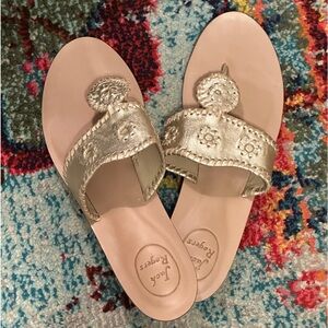 Jack Rogers Flat Wide Sandal size 10